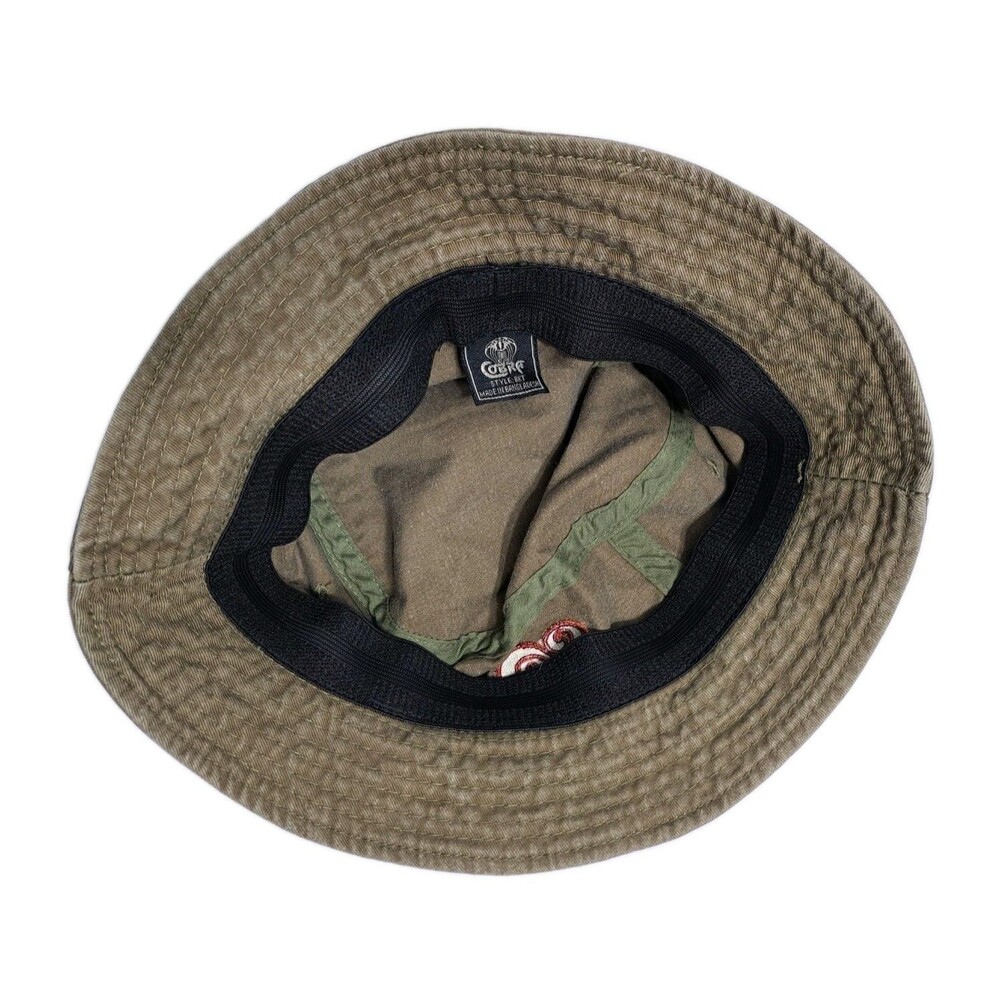 Ampersand Logo Sammy Rae Skate Hat Bucket 90s Y2k Green Vintage Cobra Boonie - Picture 6 of 8